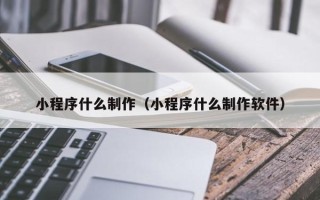泰兴小程序什么制作（小程序什么制作软件）